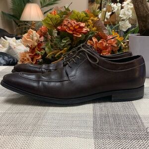 To Boot New York Adam Derrick Brown Leather Oxford Shoes Size 12